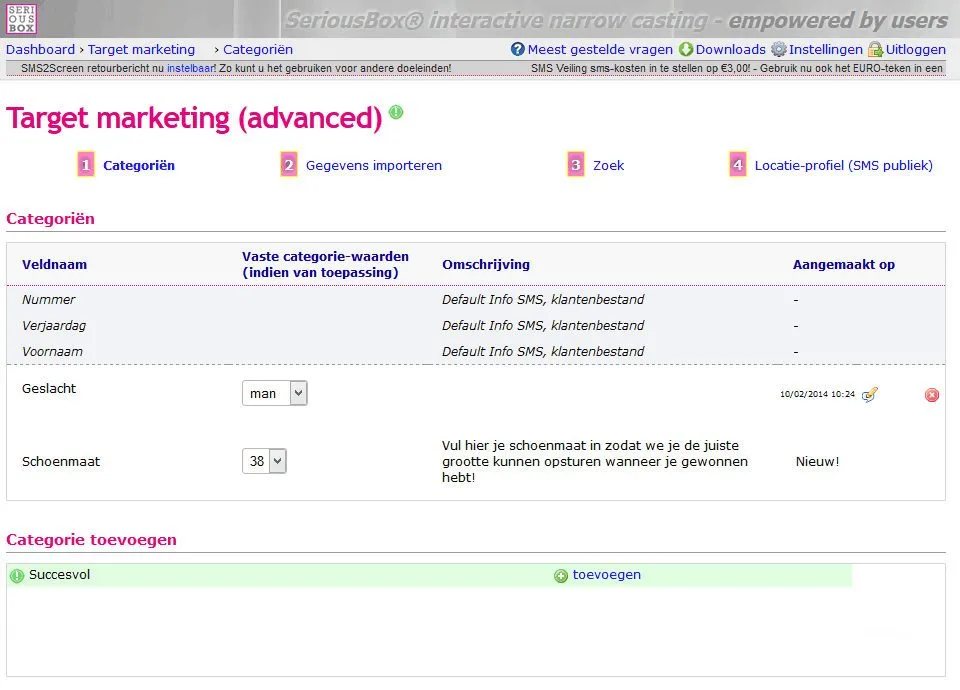 SeriousBox narrowcasting front-end CMS, image 11 of 16