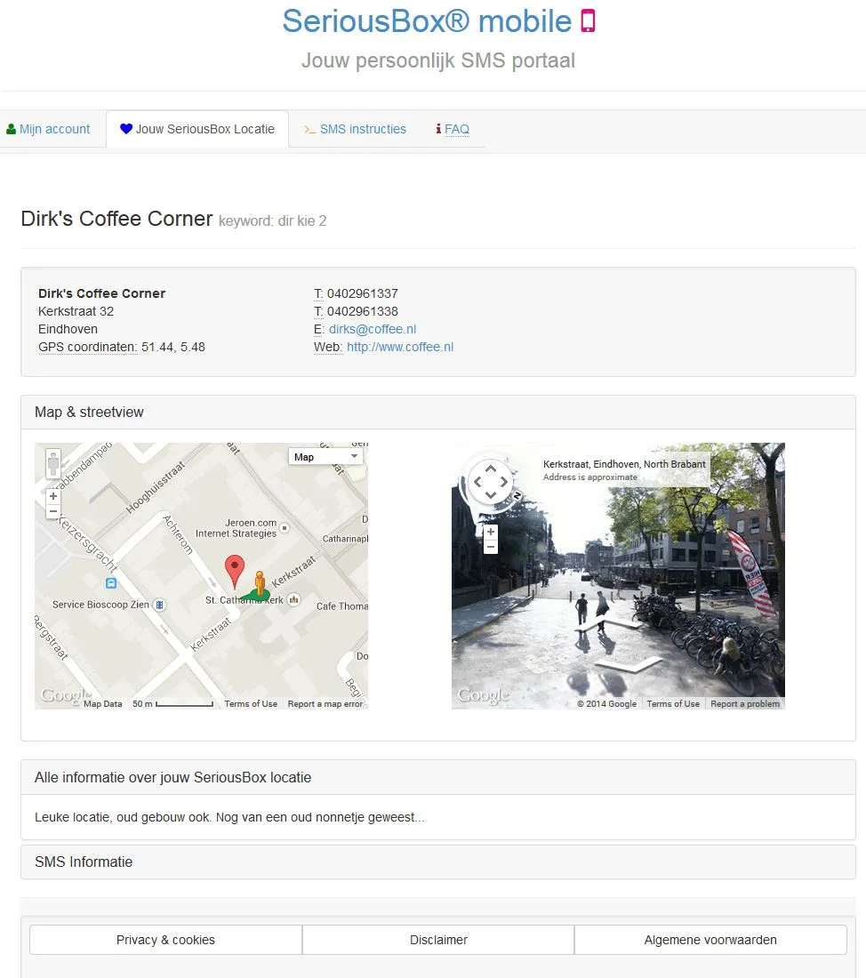 SeriousBox narrowcasting front-end CMS, image 5 of 16