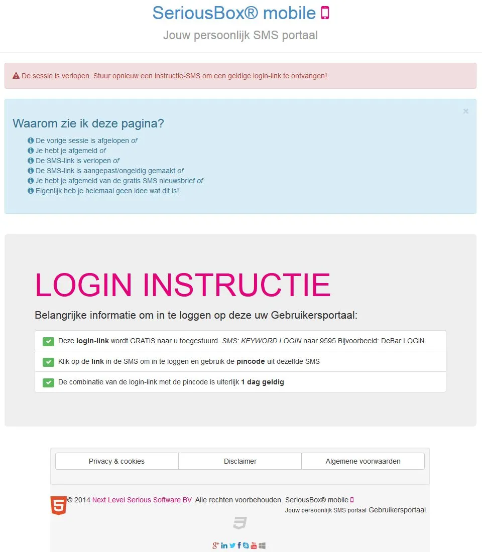 SeriousBox narrowcasting front-end CMS, image 6 of 16